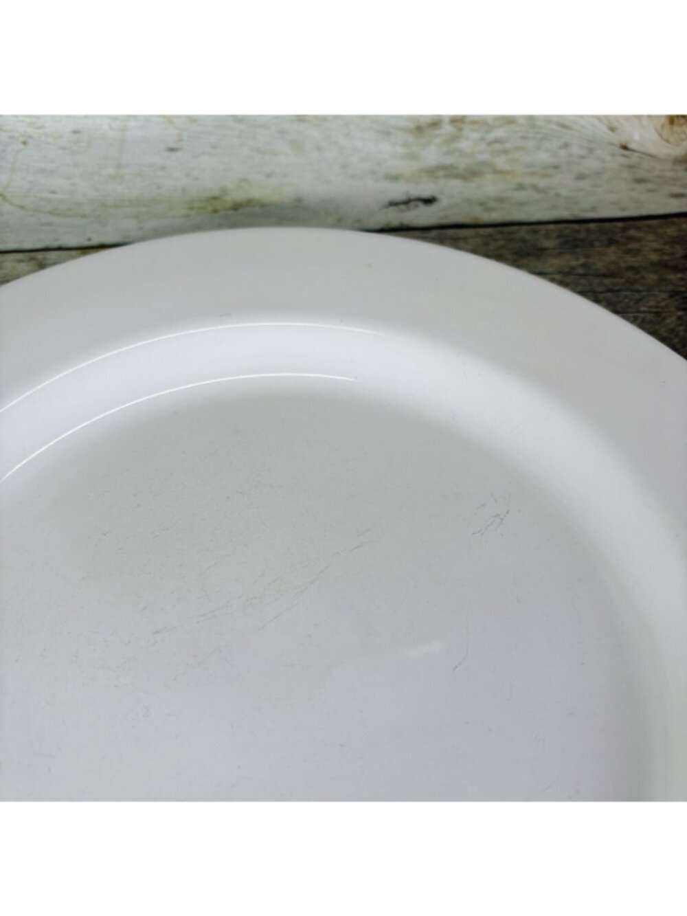 Bordallo Pinheiro Portugal BPI95 White Undecorated Smooth 11.75" Dinner Plate - Picture 7 of 10
